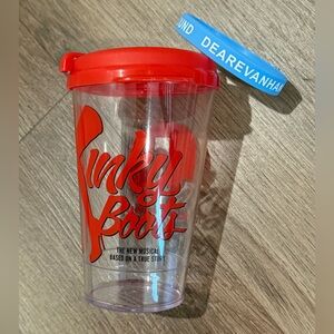NWOT Kinky Boots Cup & Evan Hansen Band